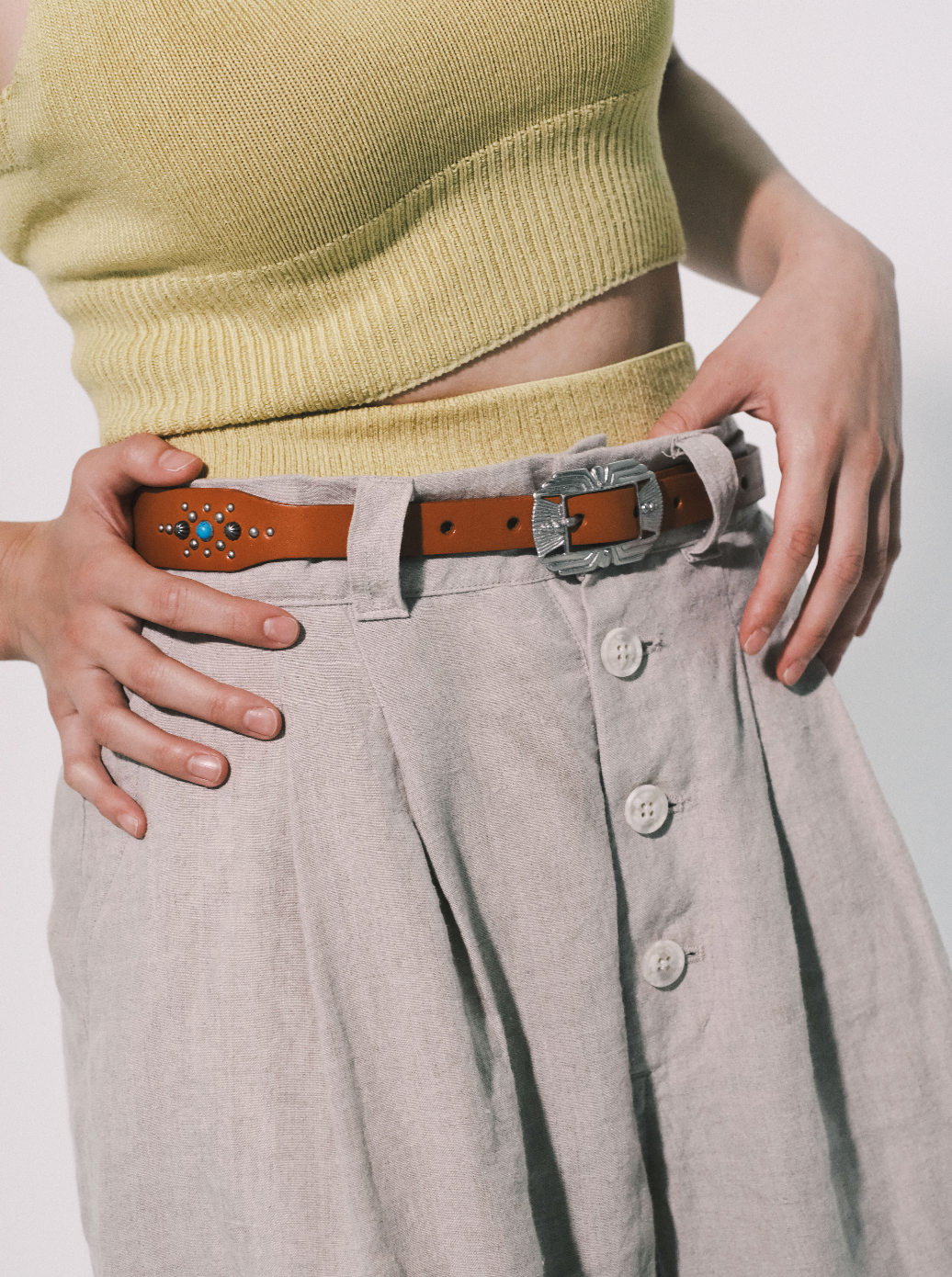 Western Buckle Belt