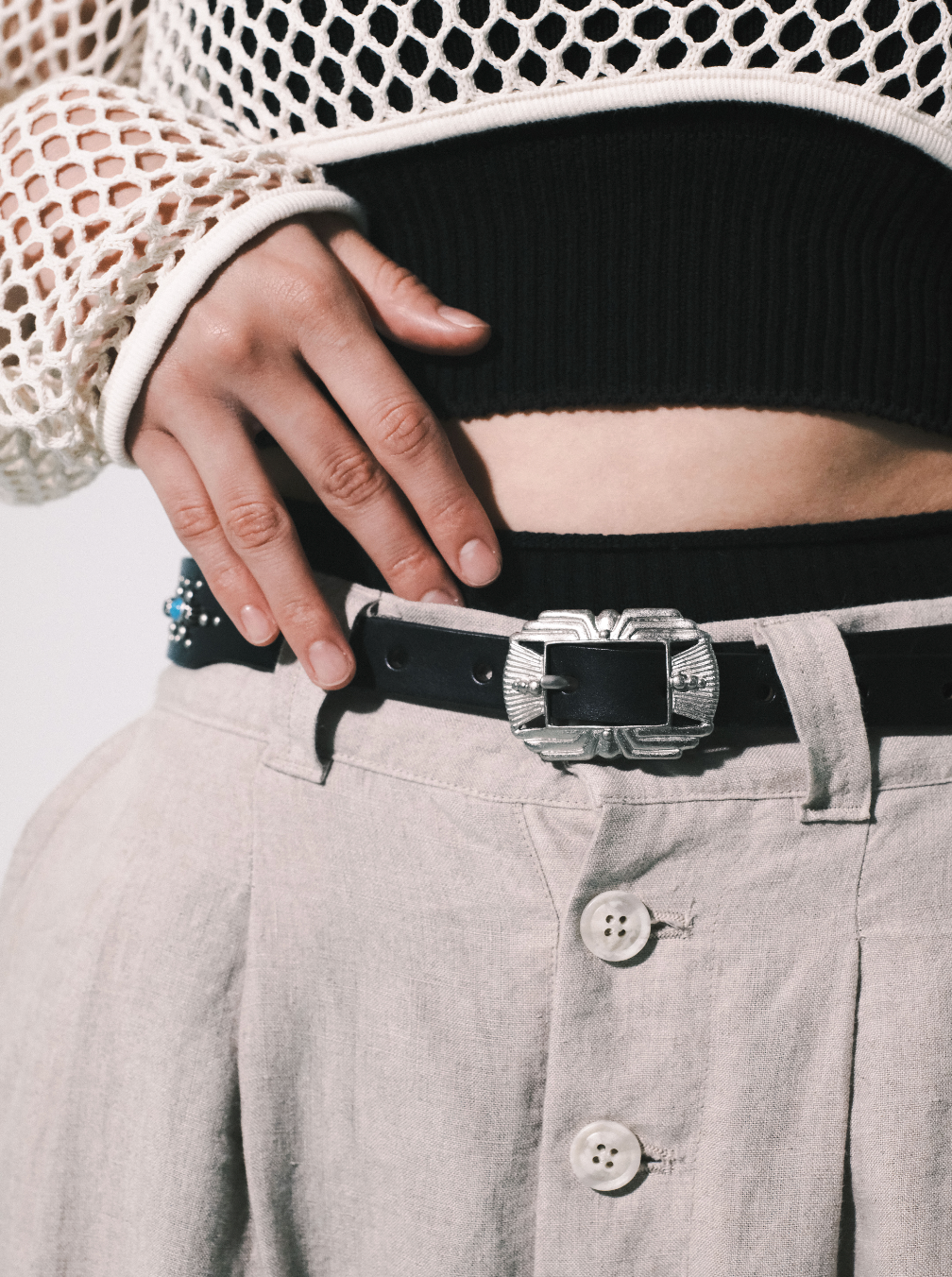 Western Buckle Belt