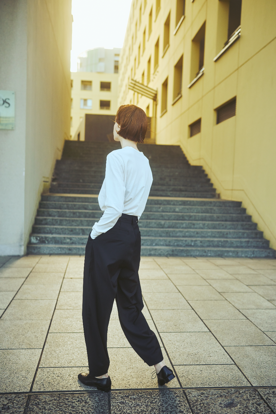 Ribbon Wide Slacks