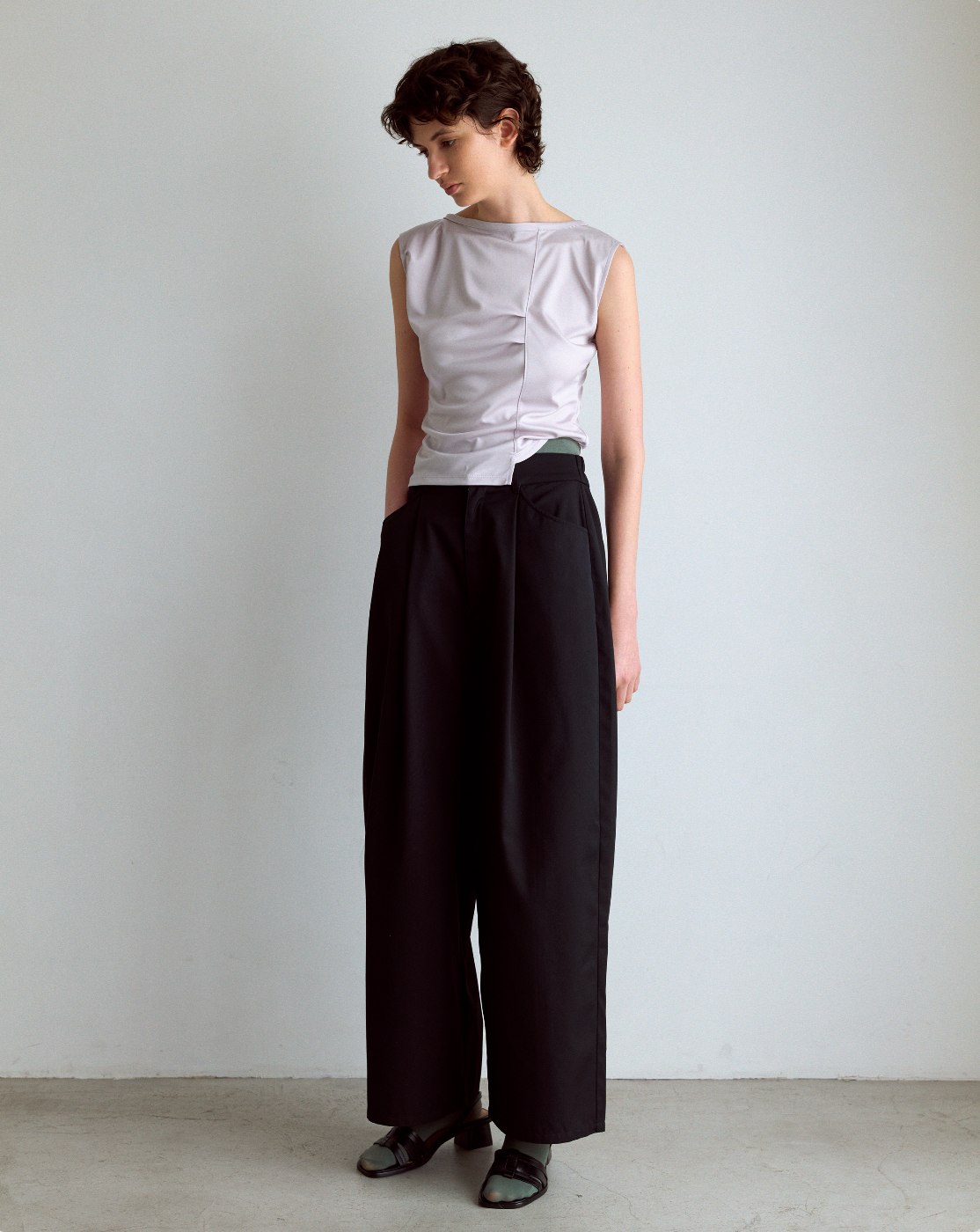 Wide Chino Trousers