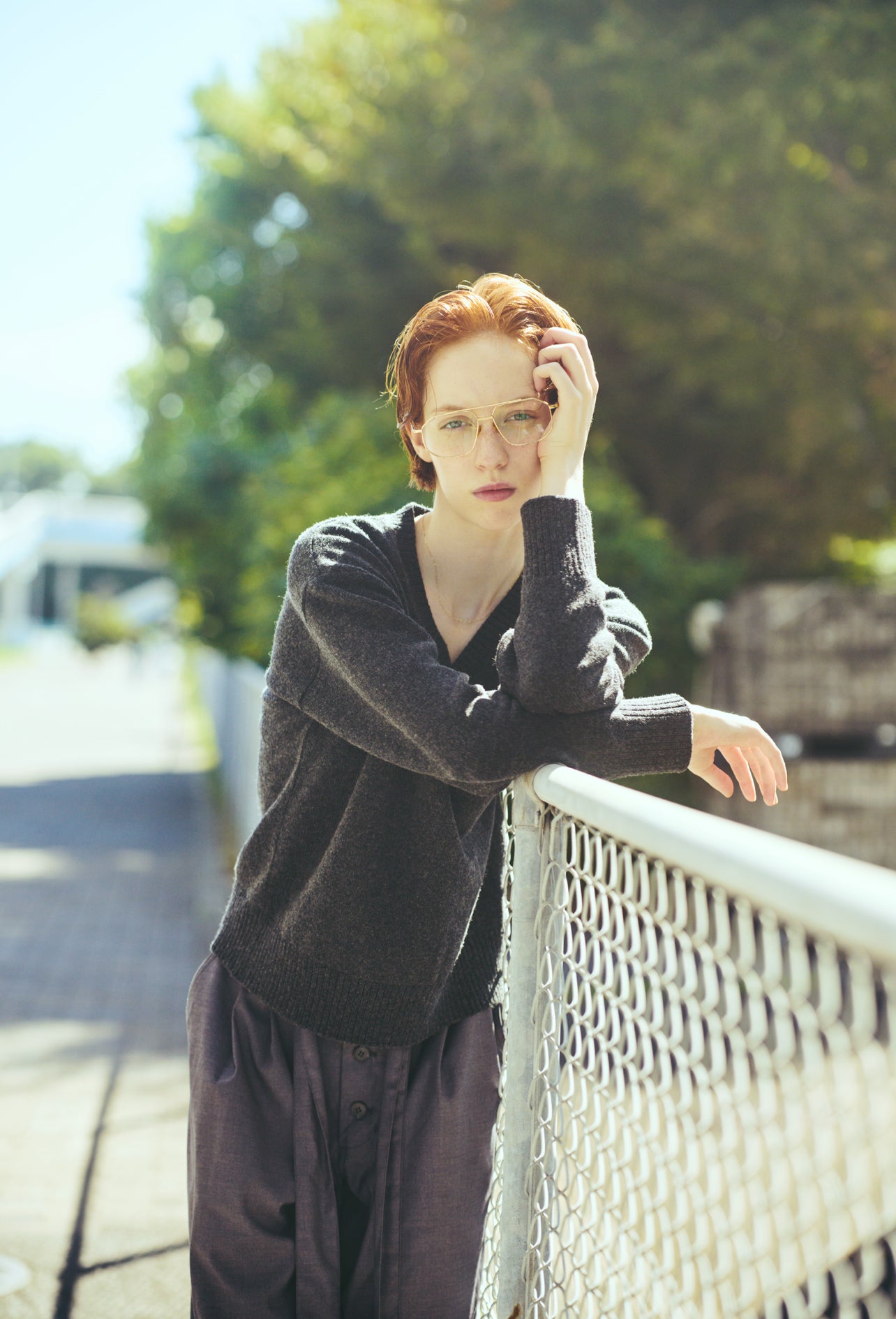 V Neck Knit
