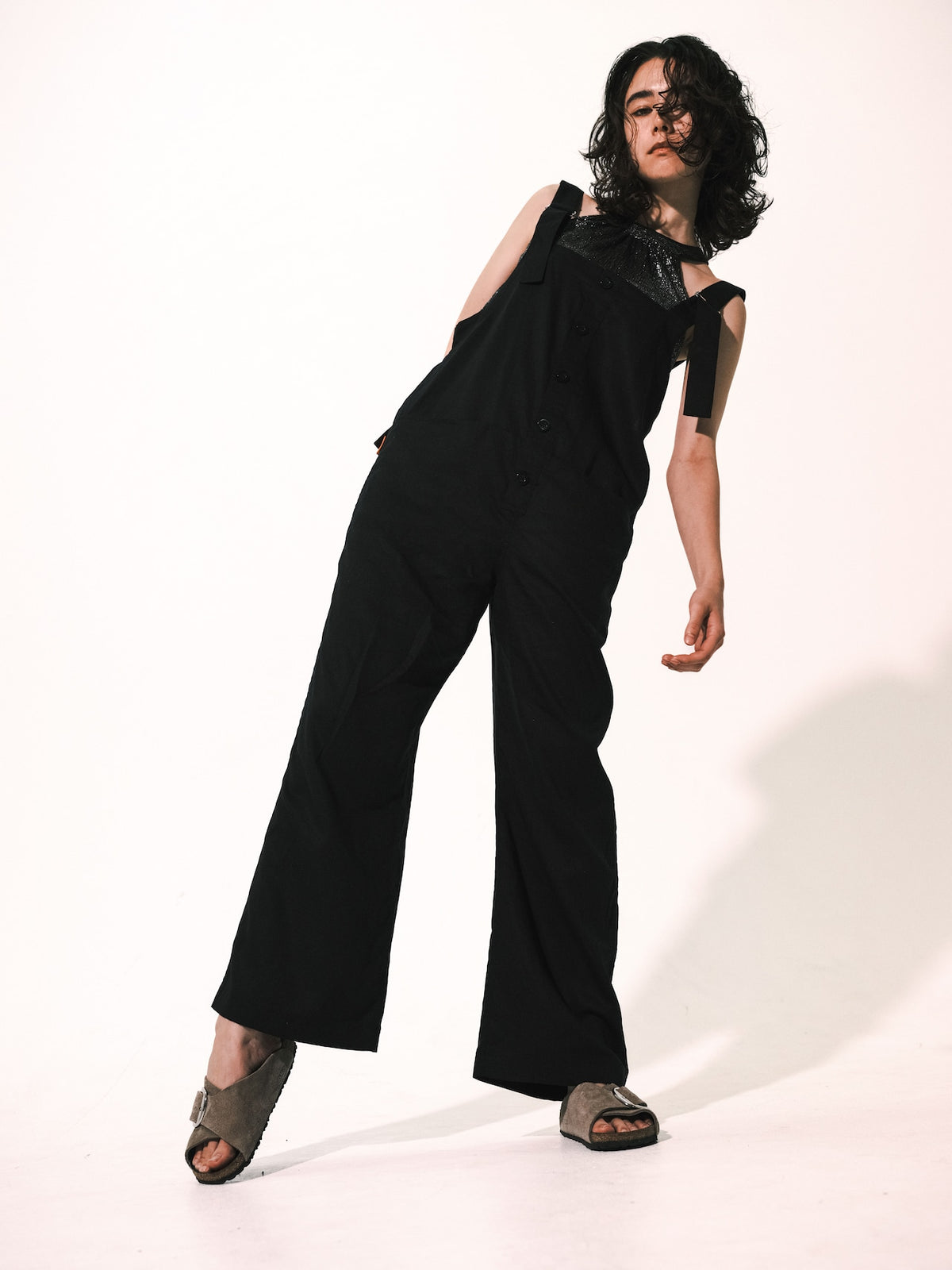 【UNIVERSAL OVERALL × GOOD FOR】Flare Overall