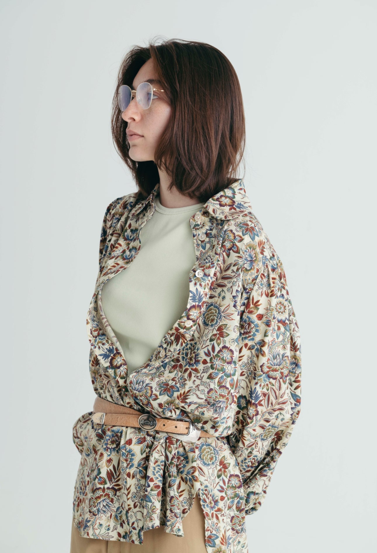 【Limited Color】Floral shirt