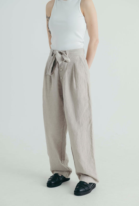Belgium linen Pants