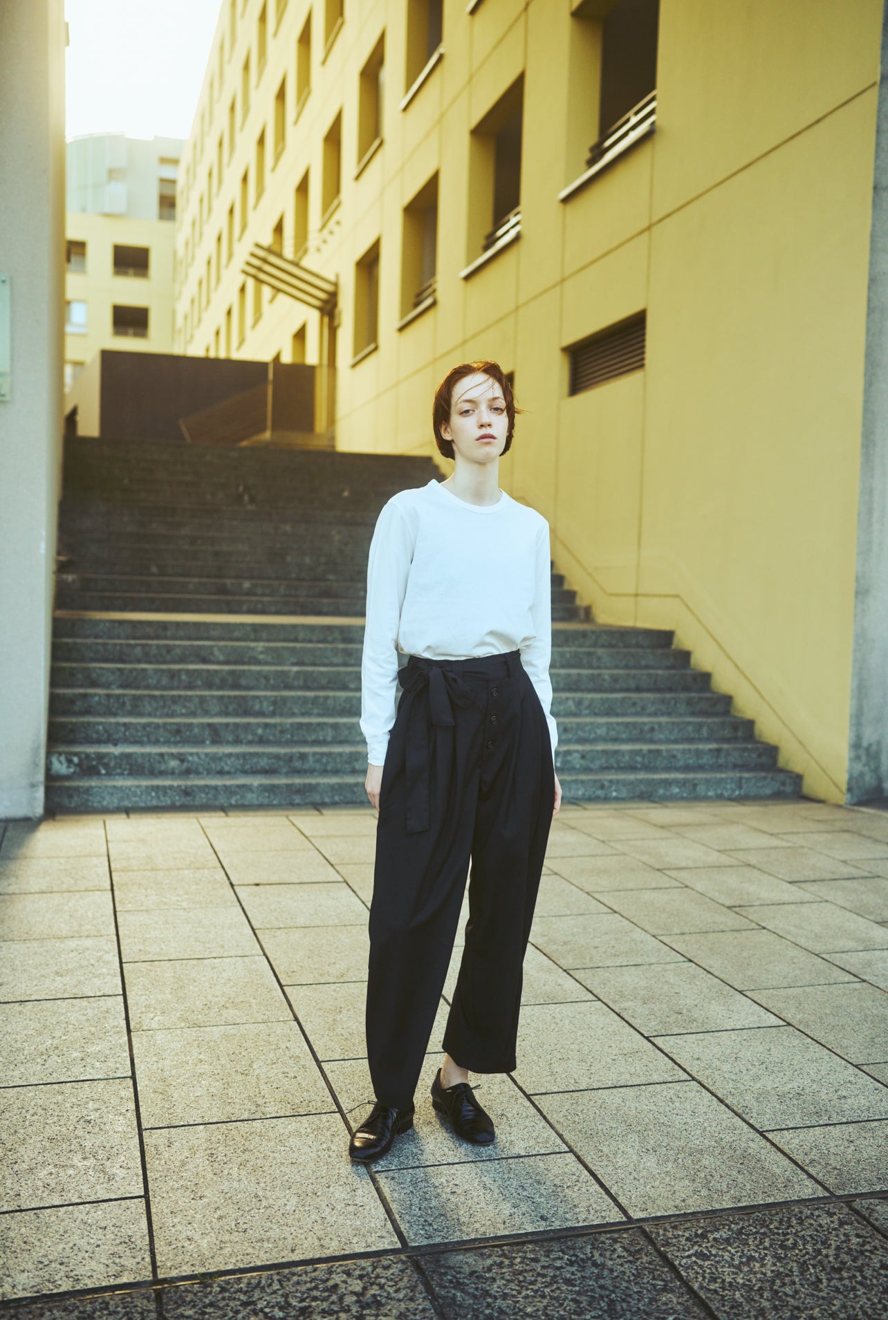 Ribbon Wide Slacks
