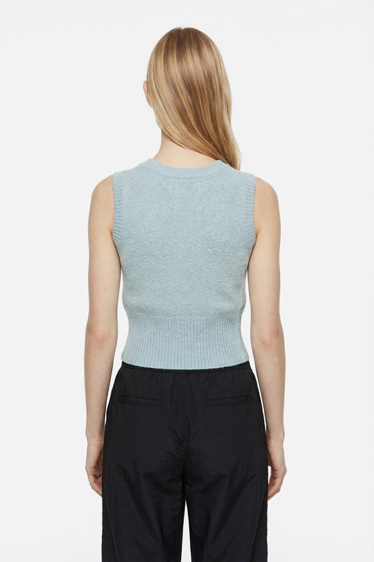 Round Neck Knit Vest