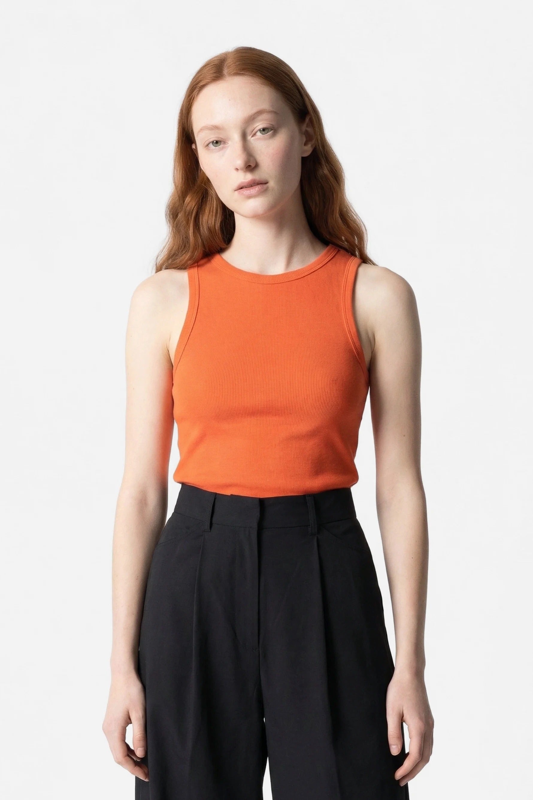 6月販売)Rib Tank Top – Ami Yoshinari