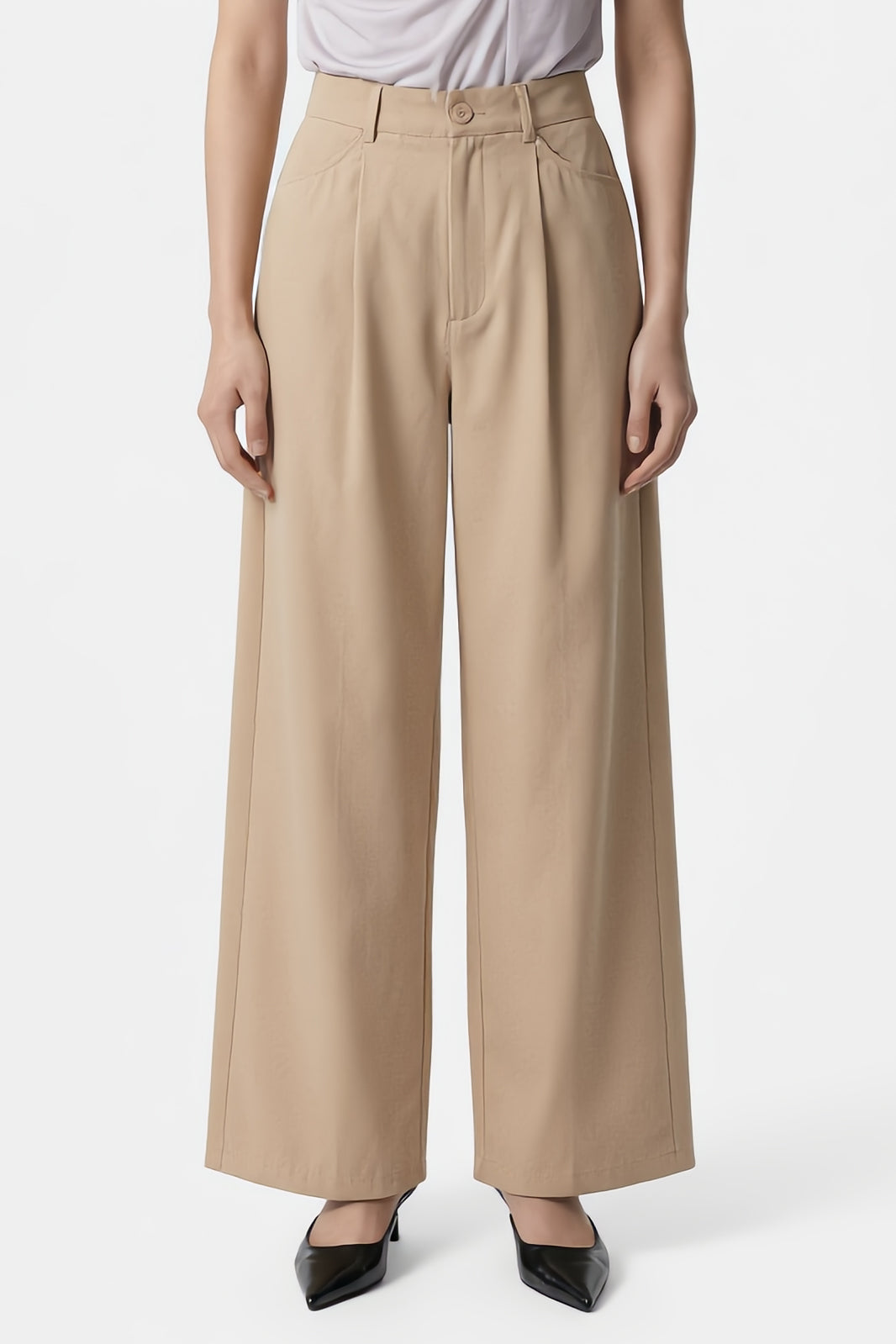 Wide Chino Trousers – Ami Yoshinari