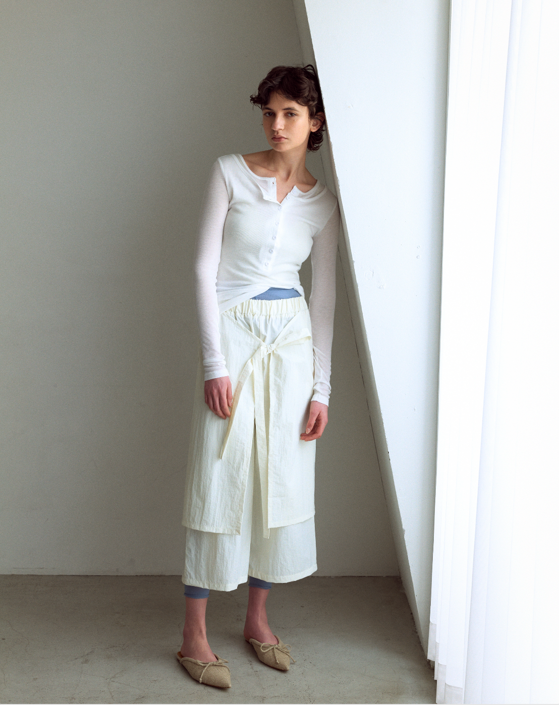 Layered long sleeve Tee