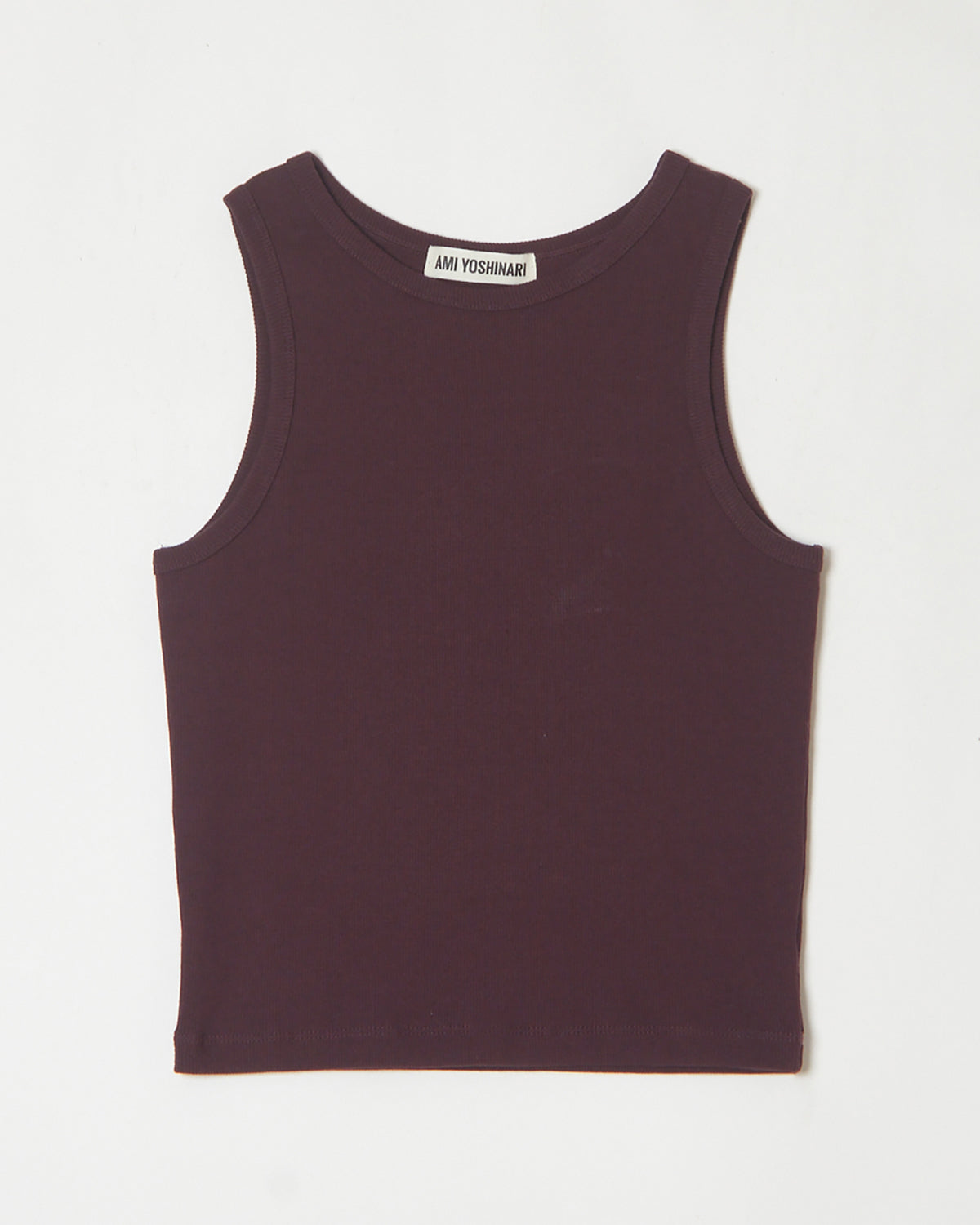 6月販売)Rib Tank Top – Ami Yoshinari