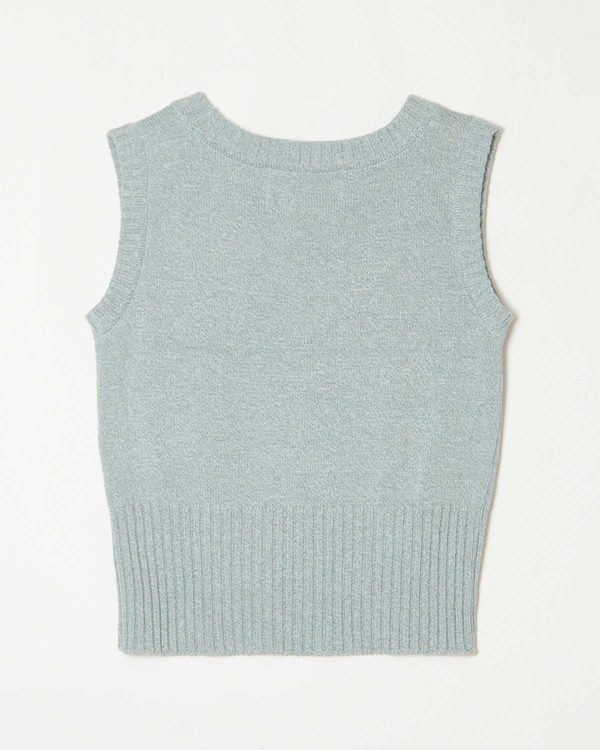 Round Neck Knit Vest