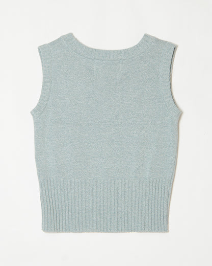 Round Neck Knit Vest