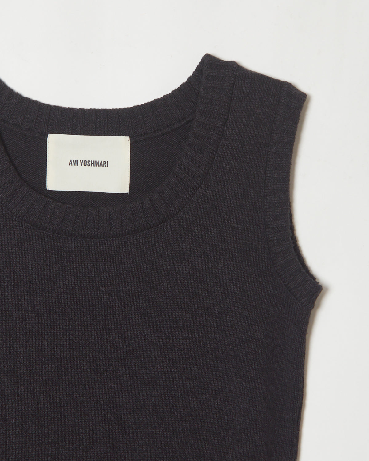 Round Neck Knit Vest