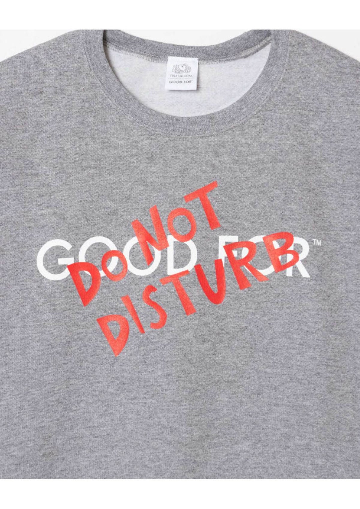 FRUIT OF THE LOOM × GOOD FOR 裏起毛スウェット