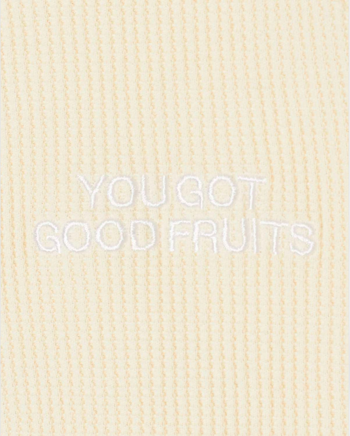 FRUIT OF THE LOOM × GOOD FOR サーマルトップス