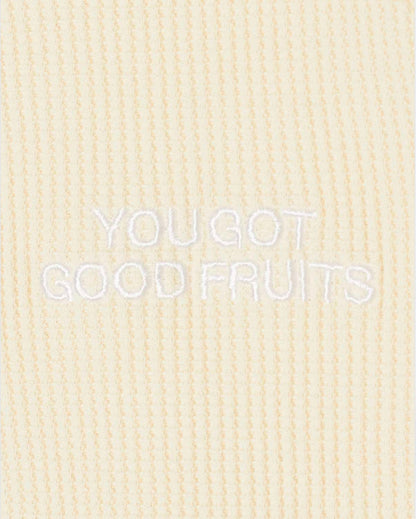 FRUIT OF THE LOOM × GOOD FOR サーマルトップス