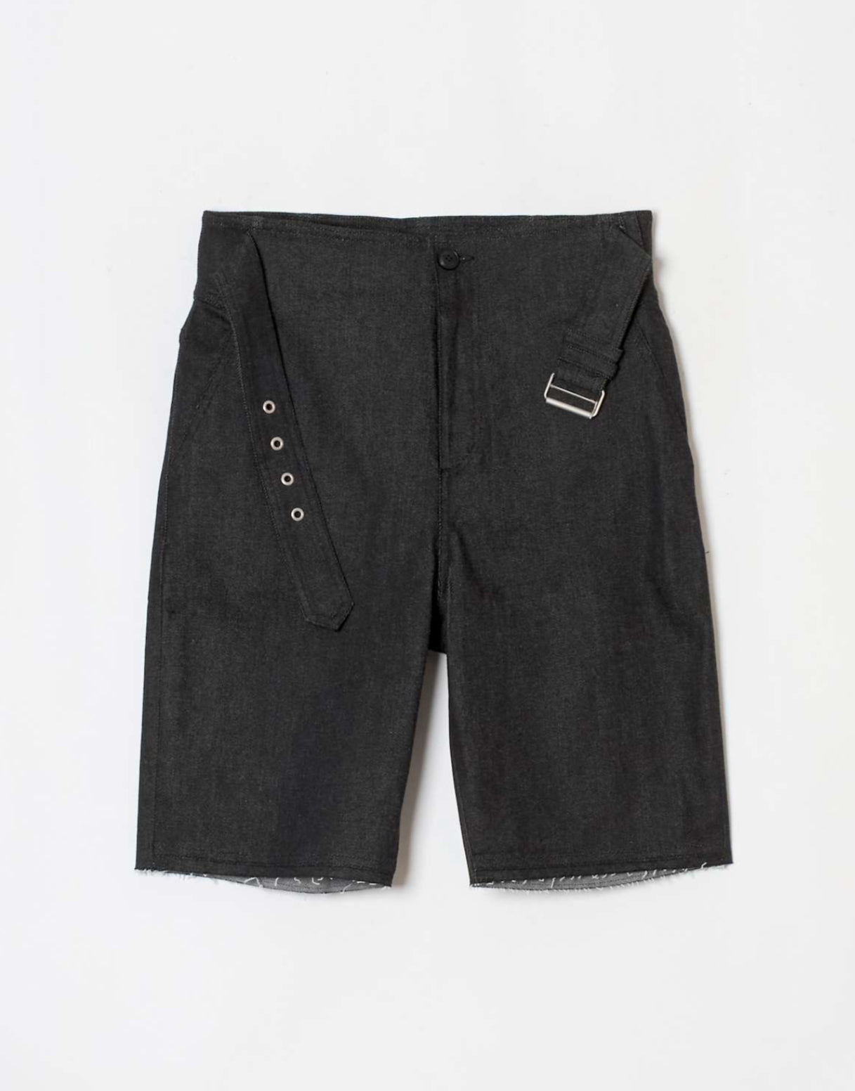 Belt Denim Shorts