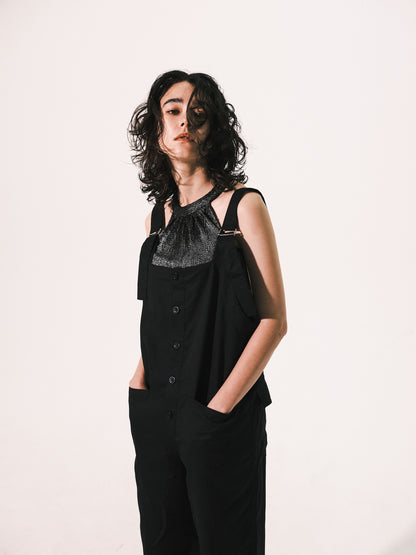 【UNIVERSAL OVERALL × GOOD FOR】Flare Overall