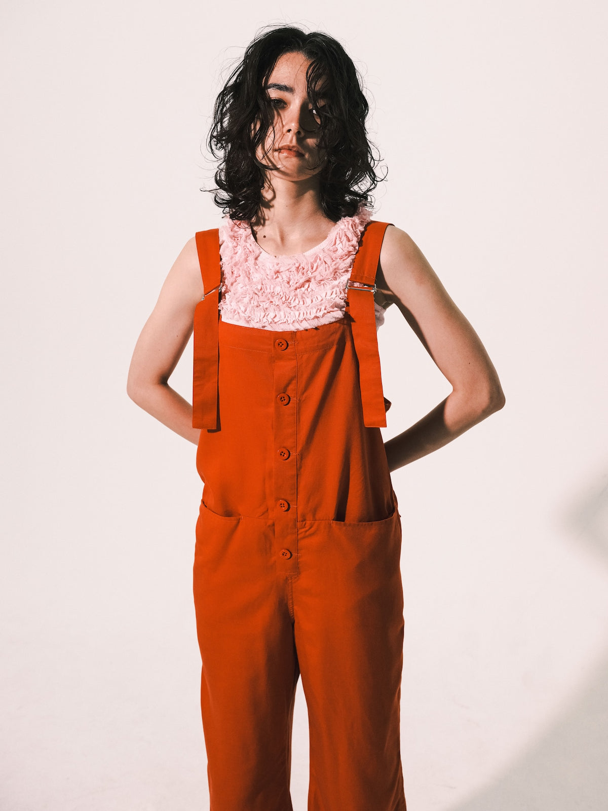 【UNIVERSAL OVERALL × GOOD FOR】Flare Overall