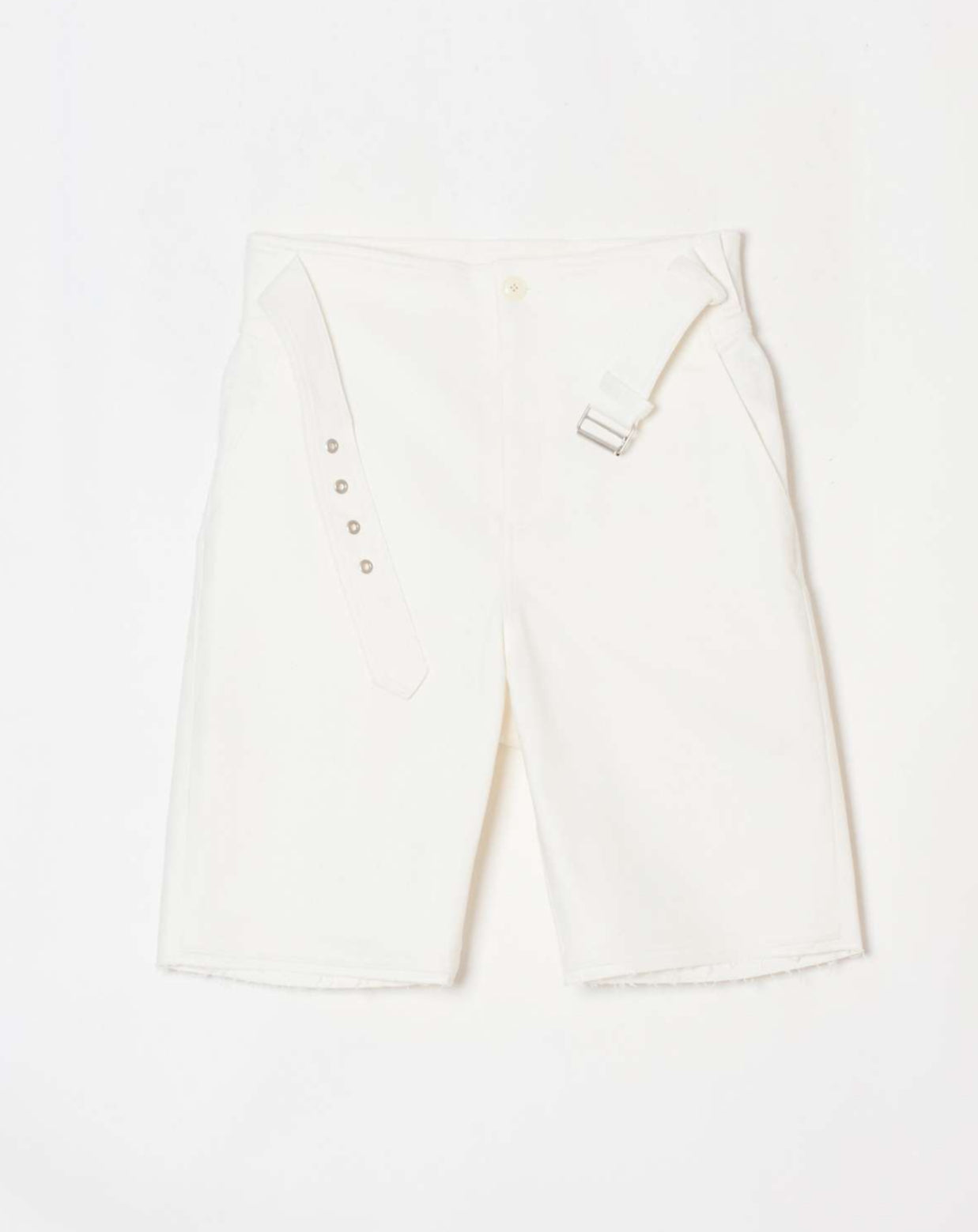 Belt Denim Shorts