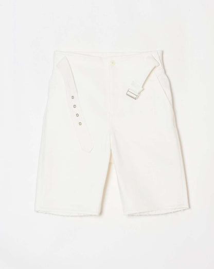 Belt Denim Shorts