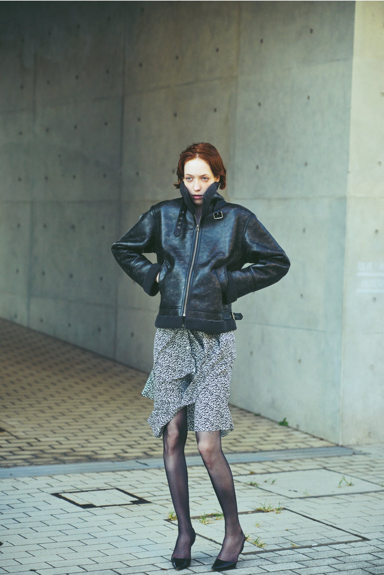 Mouton Jacket – Ami Yoshinari