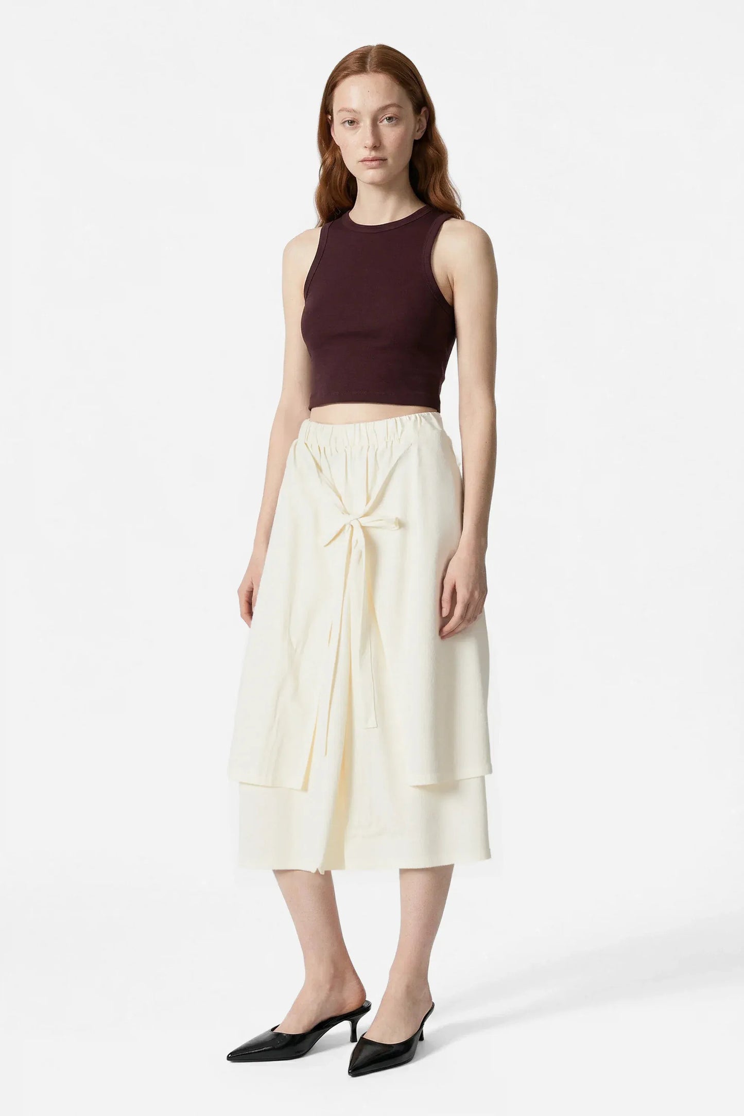 Layered Apron Trousers
