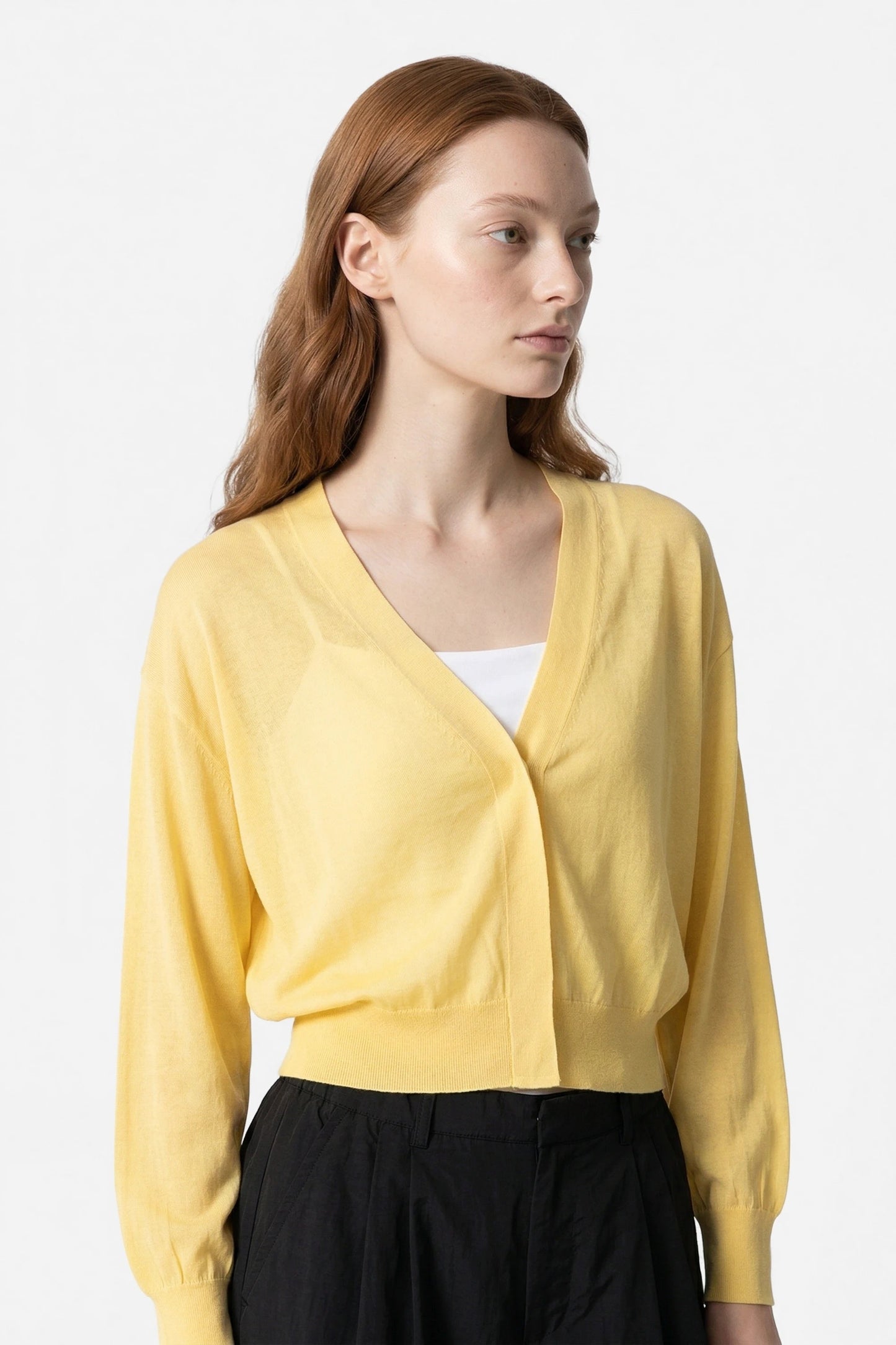 (4月販売)Lightweight sheer cardigan