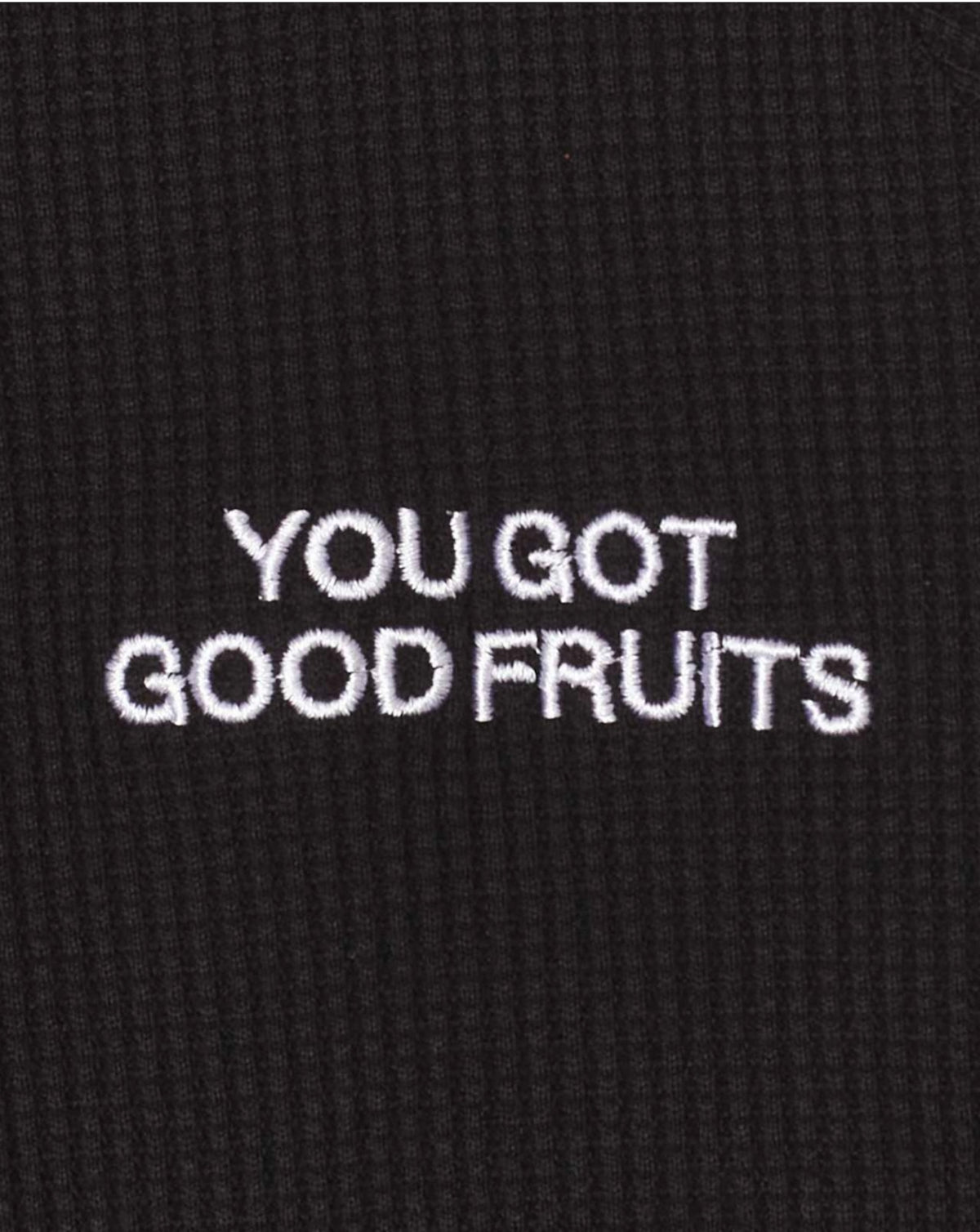 FRUIT OF THE LOOM × GOOD FOR サーマルトップス