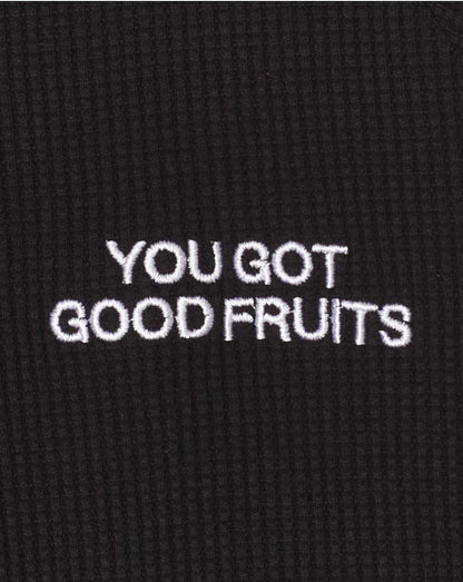 FRUIT OF THE LOOM × GOOD FOR サーマルトップス