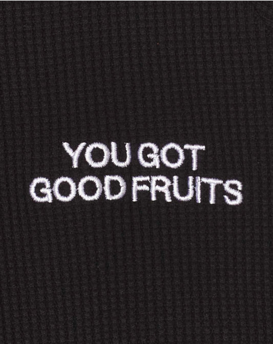 FRUIT OF THE LOOM × GOOD FOR サーマルトップス