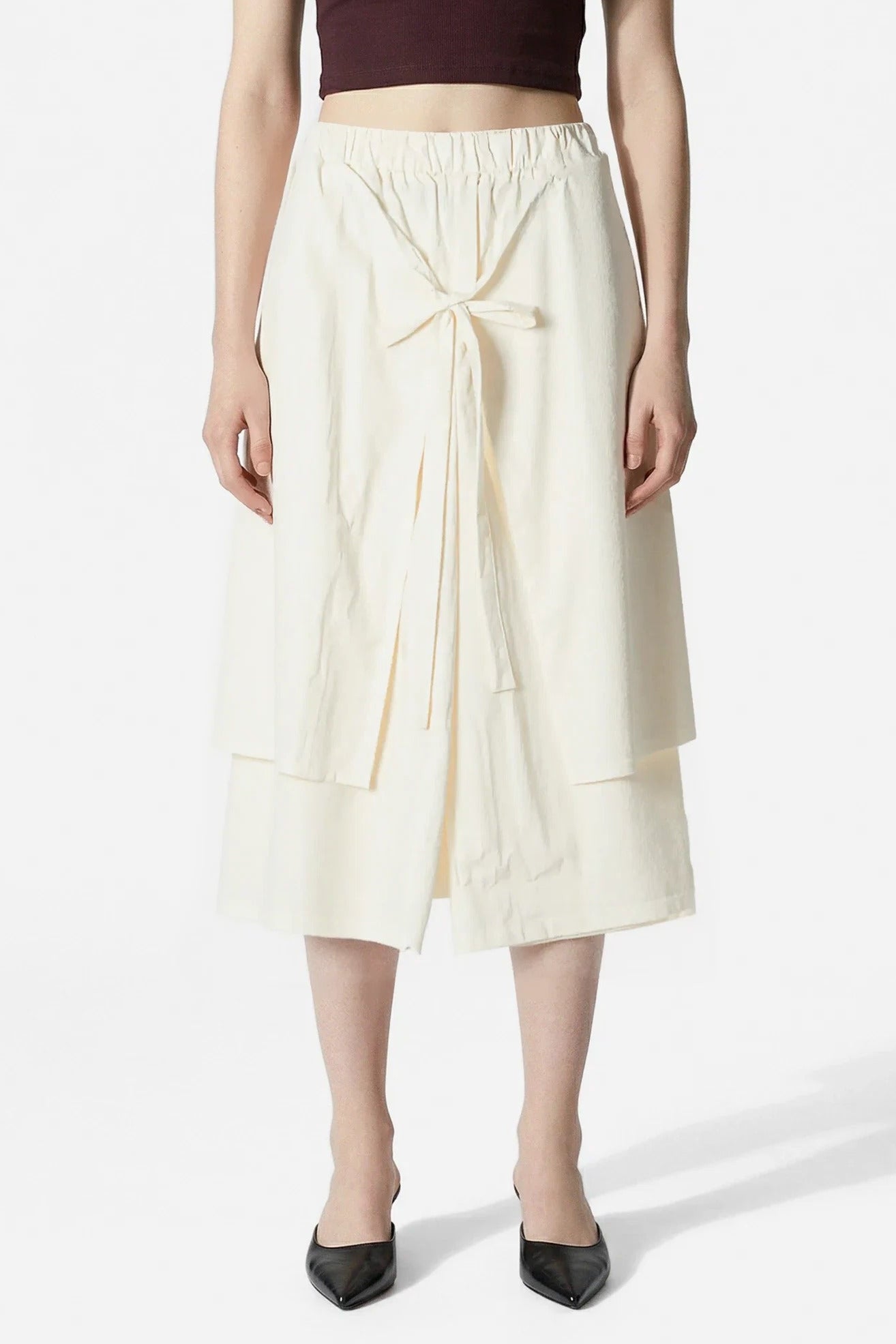 Layered Apron Trousers