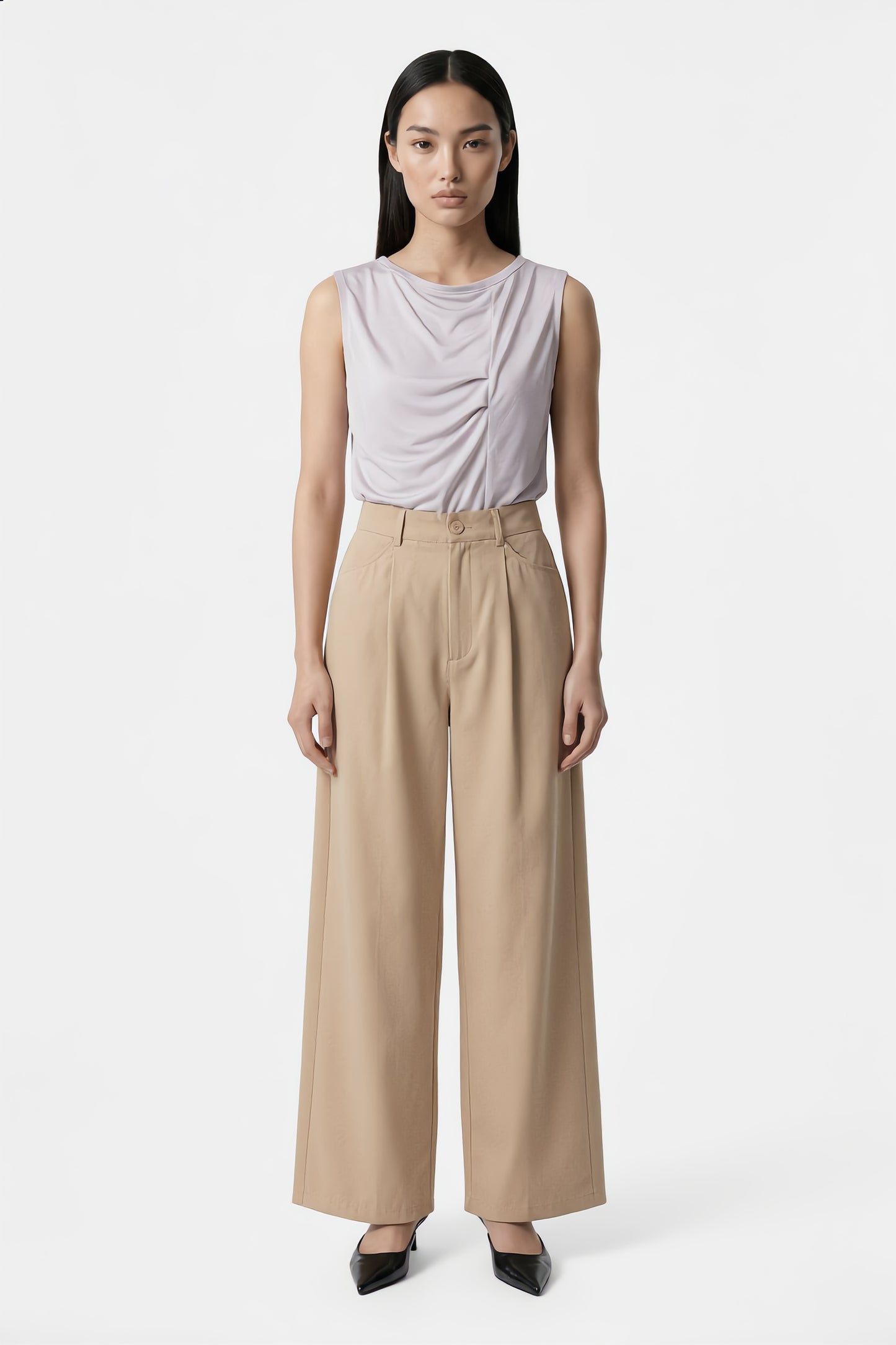 Wide Chino Trousers