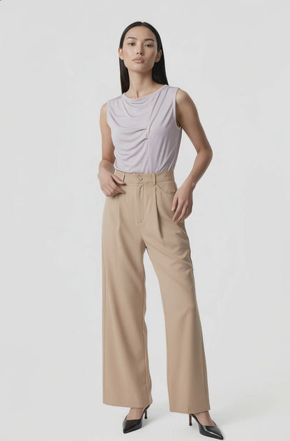 Wide Chino Trousers