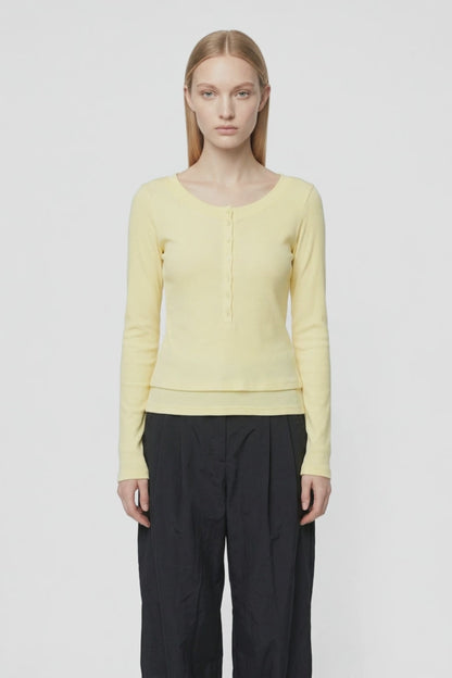 Layered long sleeve Tee