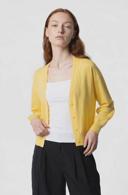 Lightweight sheer cardigan