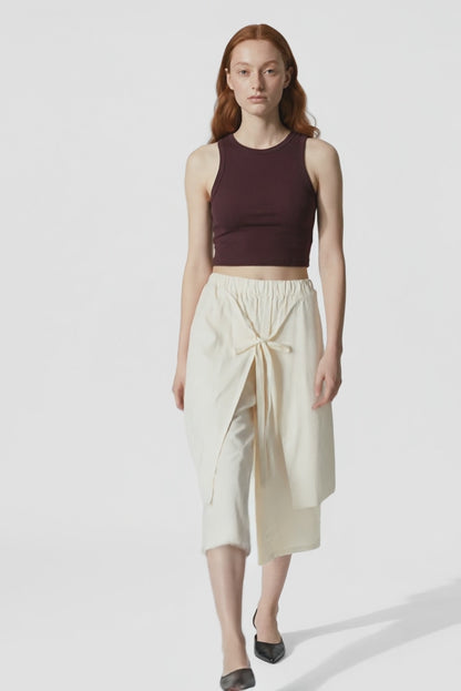 Layered Apron Trousers